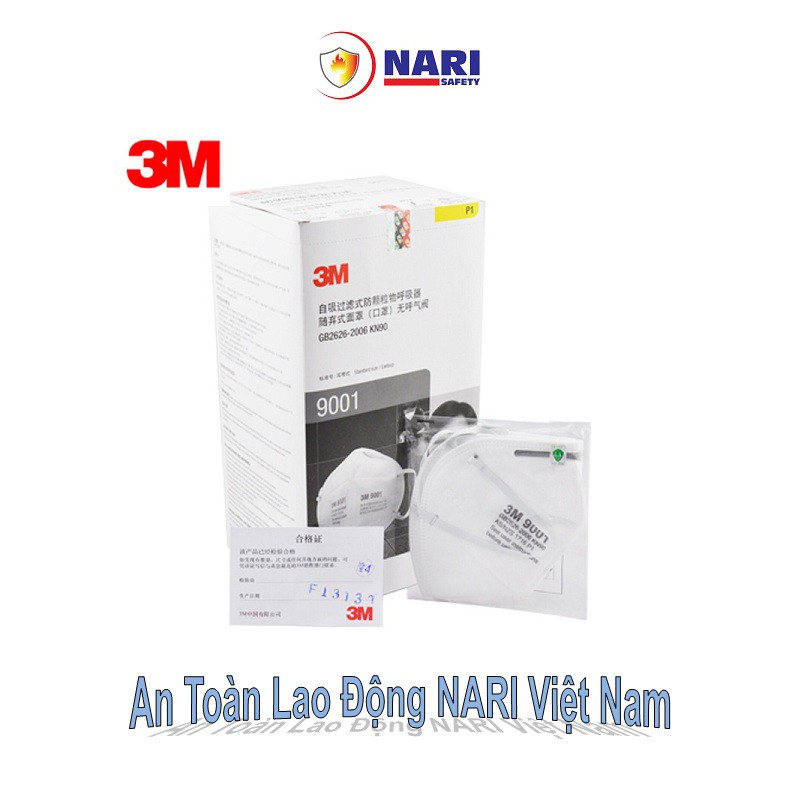 COMBO 10 KHẨU TRANG 9001 chất lượng cao