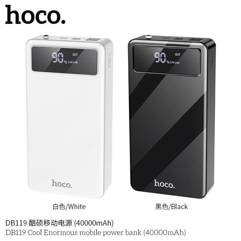 Sạc dự phòng 40.000mAh Hoco DB119 - Bảo hành Toàn Quốc Powerbank 40000 mah