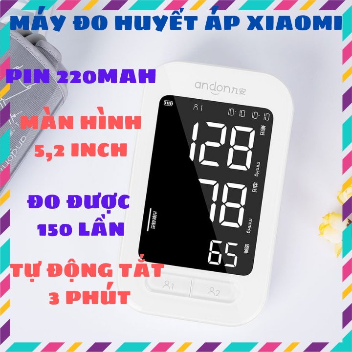 Máy đo huyết áp Xiaomi Andon KD-5907- kết nối qua app Mihome