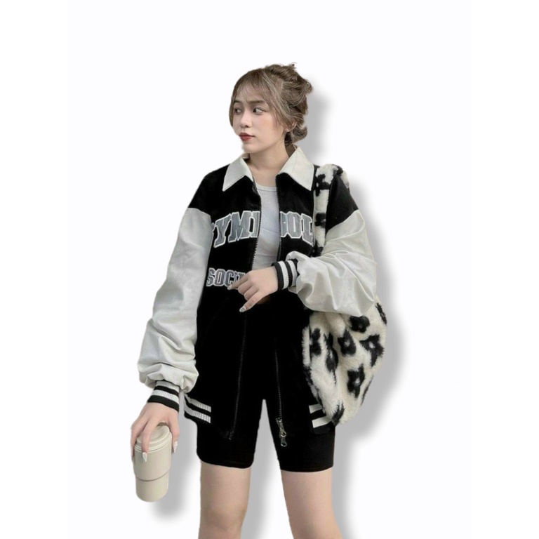 Áo Khoác Bomber Nhung Tăm Unisex Form Rộng Phong Cách Cực Ngầu Cực Xịn Hot  - ĐĂNG QUANG CLOTHER