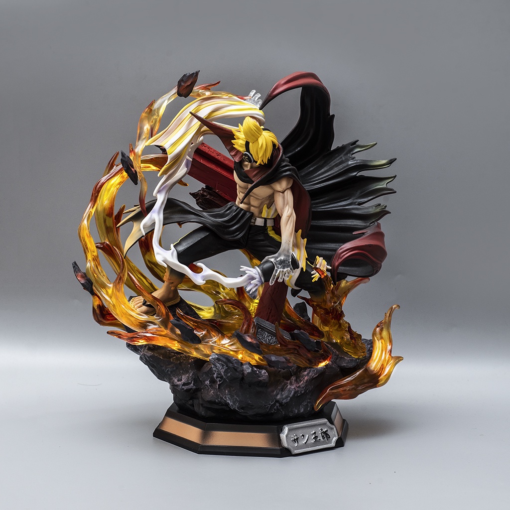 Mô hình One Piece Sanji Wano Raid Suit cao 37cm nặng 3,2kg mô hình One Piece Figure Sanji băng Mũ Rơm Haki Shop