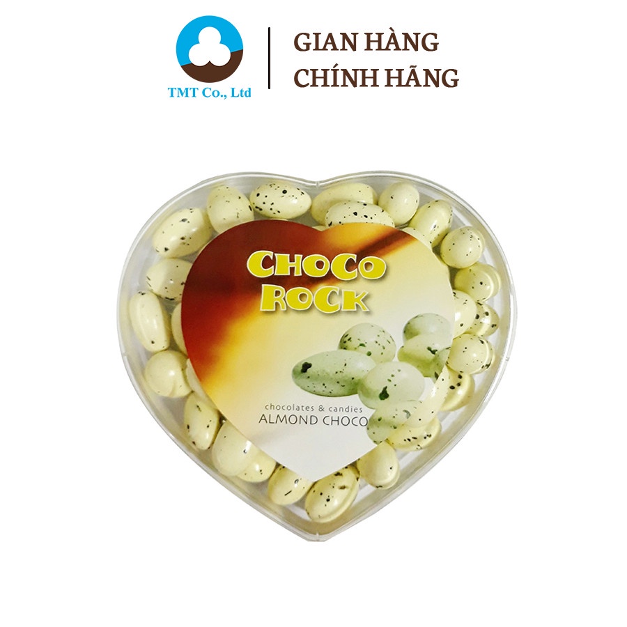Kẹo socola nhân hạnh nhân trái tim