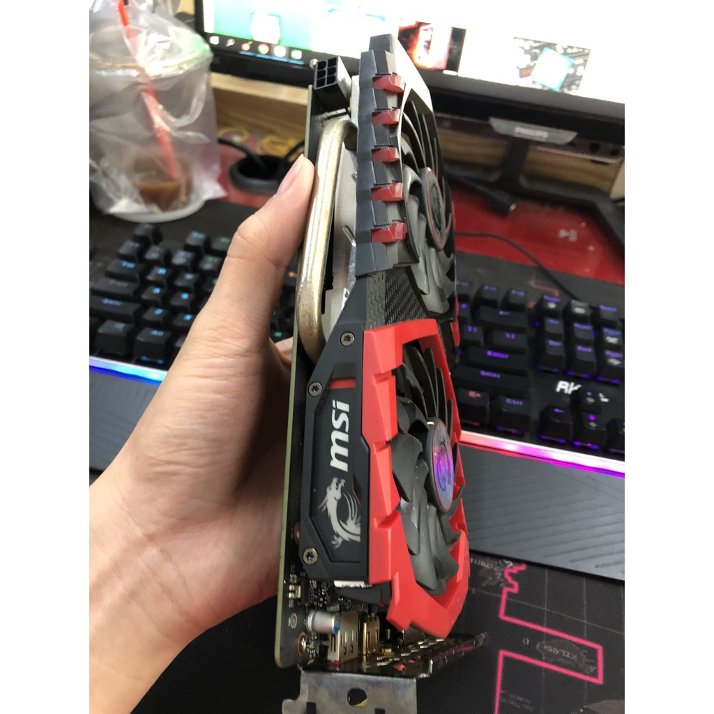 Card màn hình MSI GTX 1050Ti Gaming X 4G 2fan, còn bảo hành 7/2021, hàng người dùng | BigBuy360 - bigbuy360.vn