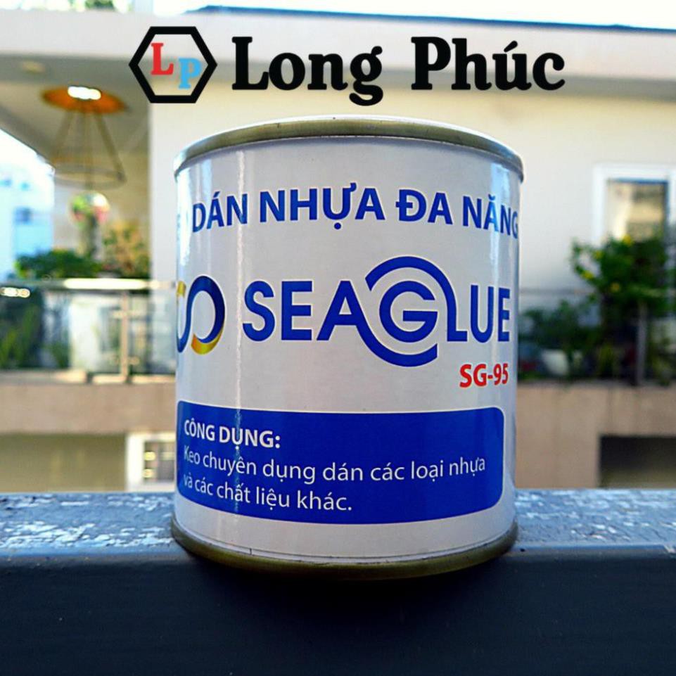 Keo Dán Đa Năng SeaGlue SG-95| Keo Trong Suốt, Chịu Nước, Dính Chắc | lọ 300gr | long phúc shop