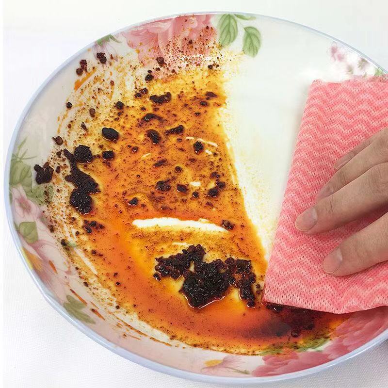 Khăn giấy vải lau nhà bếp lau bát chén đĩa đa năng, khăn vải khô tái sử dụng vệ sinh bàn bếp Adela.HN