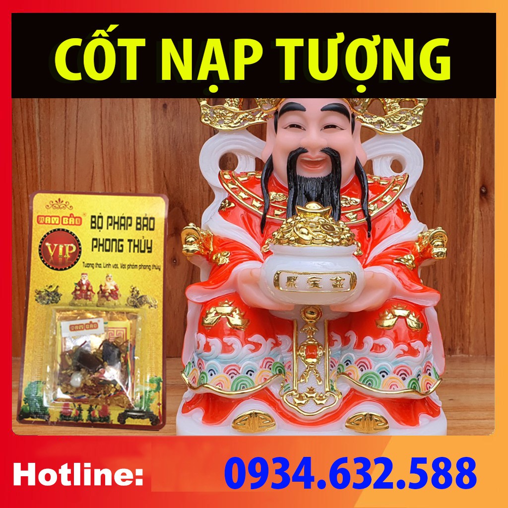 CỐT NẠP TƯỢNG THỜ Thần Tài Thổ Địa PHÁP BẢO - HCLB [ Tượng Thần Tài, ông tài địa, ông tài ông địa ]