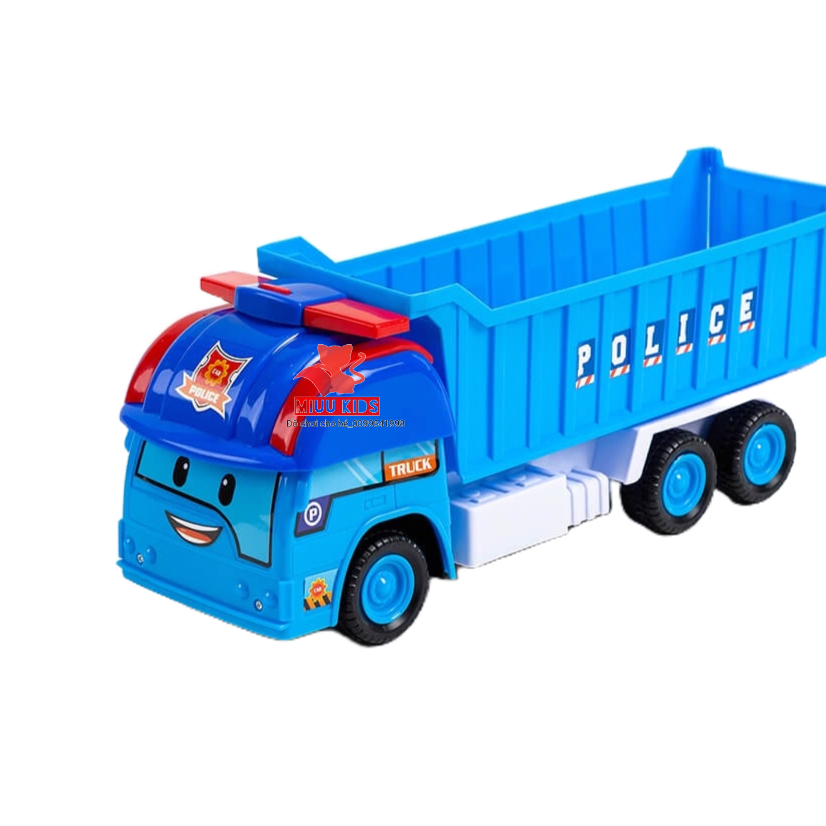 Xe Ben Tải Bánh Đen Chở Cát Sỏi Cho Bé Thỏa Sức Vui Chơi