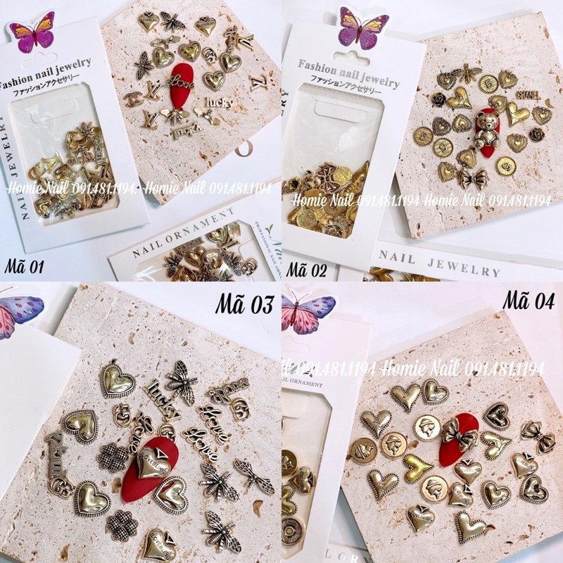 [Rẻ vô địch]  Set charm Sắt CỰC HOT !