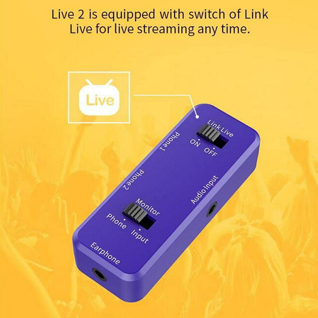 Dây livestream Sound Card Convertor phát trực tiếp XOX Live 2 chính hãng