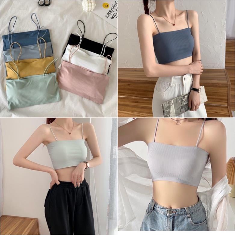 ❤️ Áo Bra Nữ Myna 2 Dây Mảnh Có Đệm Ngực Trend Mới 709 ❤️