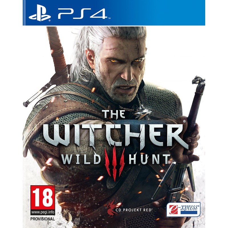 Đĩa Game PS4 : Witcher 3 Game Of The Year Likenew