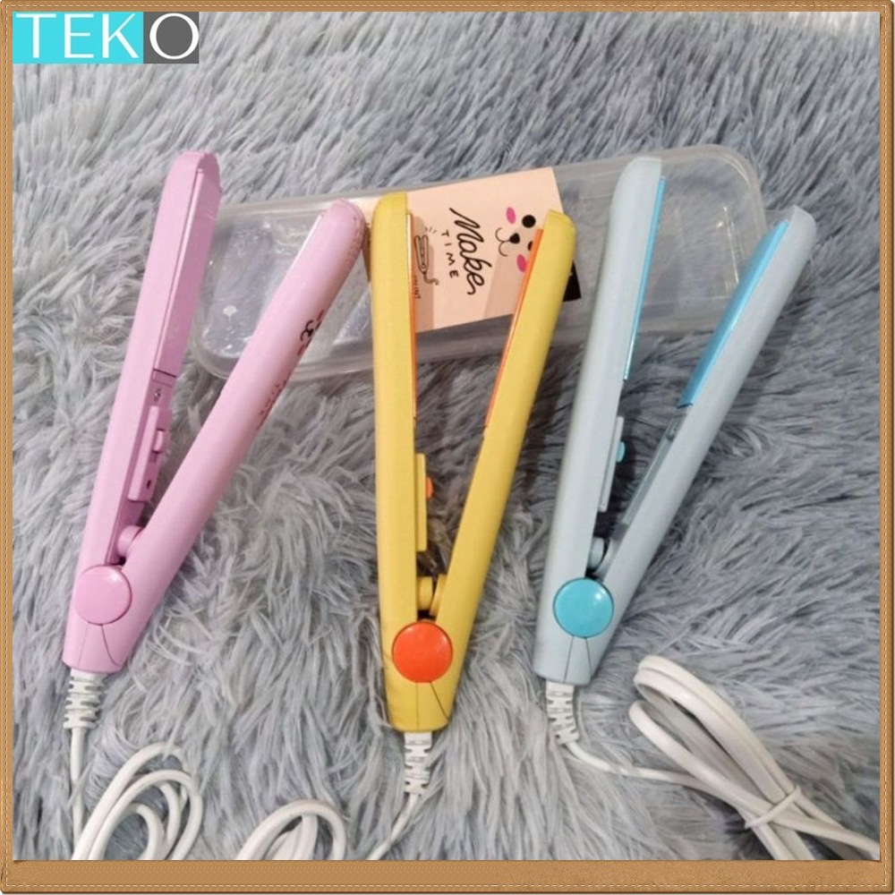 Máy duổi là tóc du lịch mini Make Time - ép tóc rất mượt Teko Store