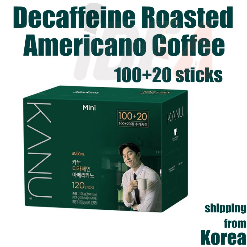 Cà phê Canu Americano gói cà phê hòa tan đậm đặc MAXIM KANU Americano mini chất lượng cao Americano Coffee Decaffeine Americano Coffee Americano ngọt ngào kanu signature