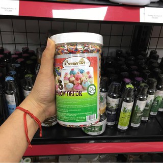 cốm gạo màu 500g, cốm rắc bánh, cốm nhiều màu