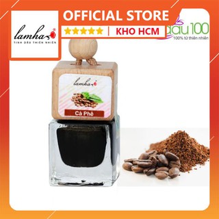 Tinh dầu treo xe ô tô hương cafe lam hà lamha