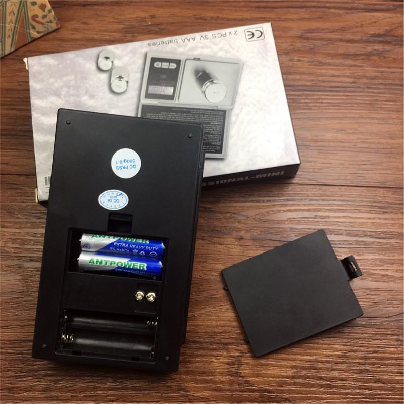 Cân tiêu ly mini đo trang sức P258 500g -0,1g