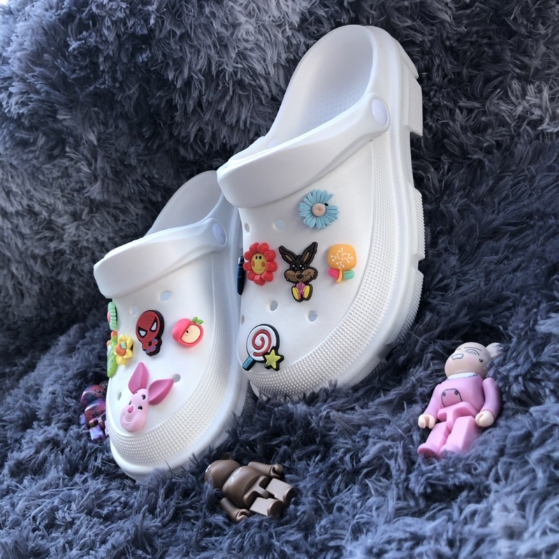 [Hàng suất] Dép sục crocs -Sandal crocs + Tặng kèm bộ sticker 12-14 món siêu đẹp