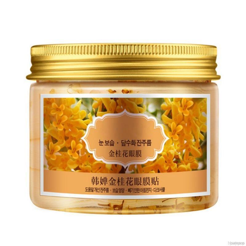 Set 80 Mặt Nạ Mắt Chiết Xuất Hoa Mộc Tê Vàng Dưỡng Ẩm Làm Săn Chắc Da Chống Bọng Mắt Và