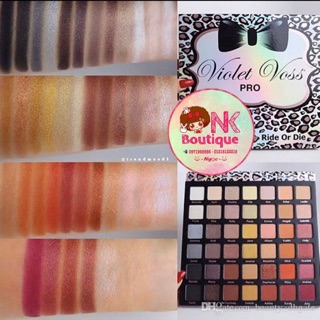 Bảng Phấn Mắt VIOLET VOSS PRO - RIDE OR DIE EYESHADOW PALETTE