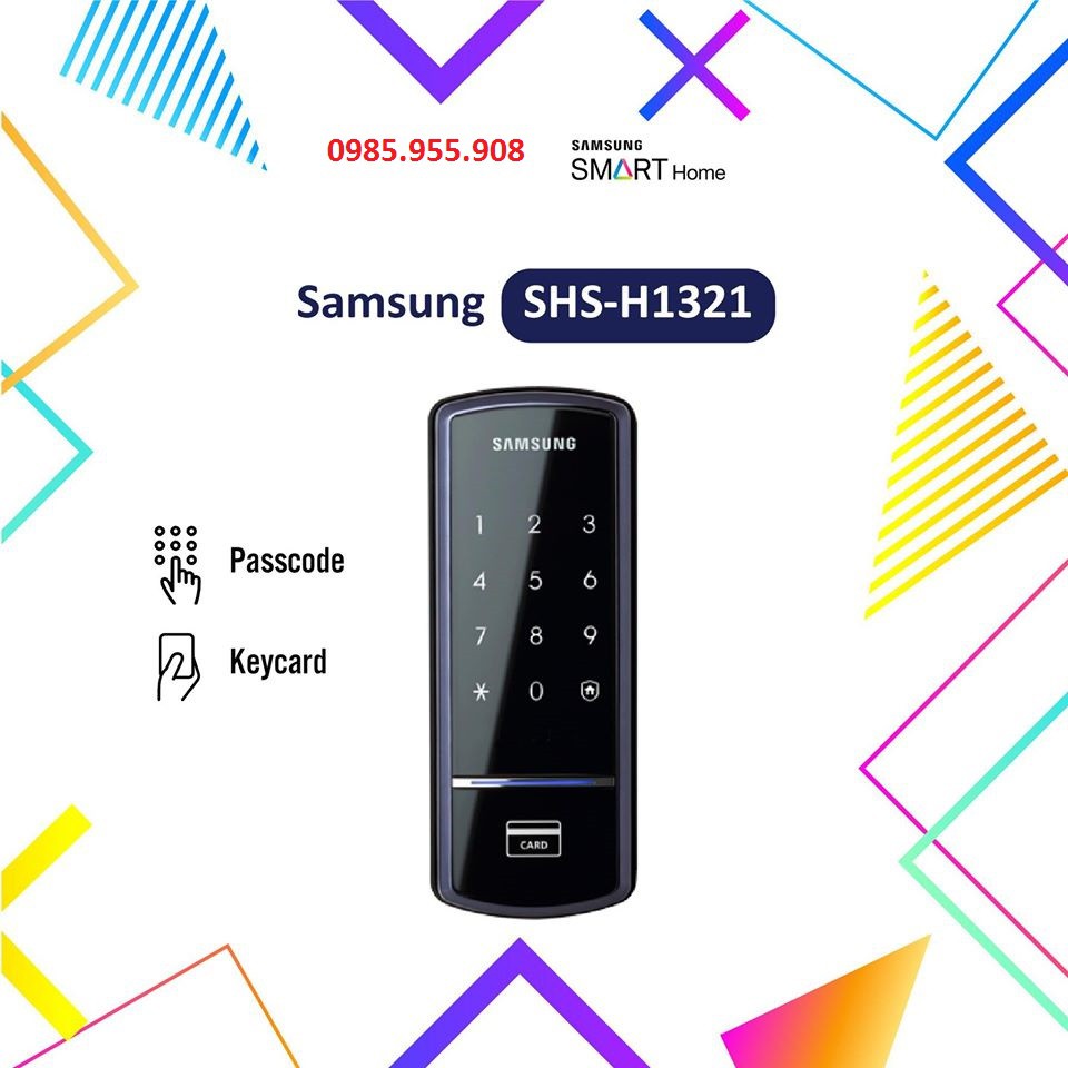 Khóa thẻ từ hàn quốc giá rẻ Samsung SHS-1321