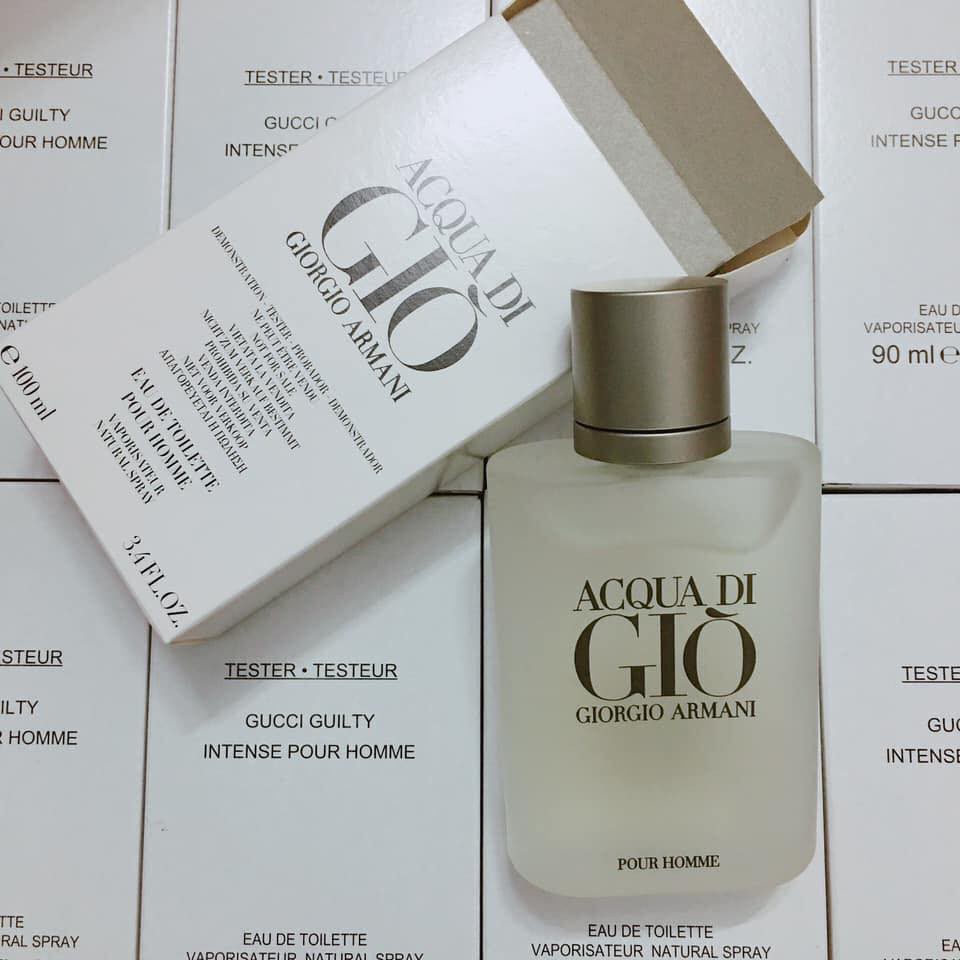 Nước hoa nam Acqua di Giò 100ml – Tinh dầu nước hoa lưu hương lâu nam tính, tươi mát lưu – Aromeny.Perfume