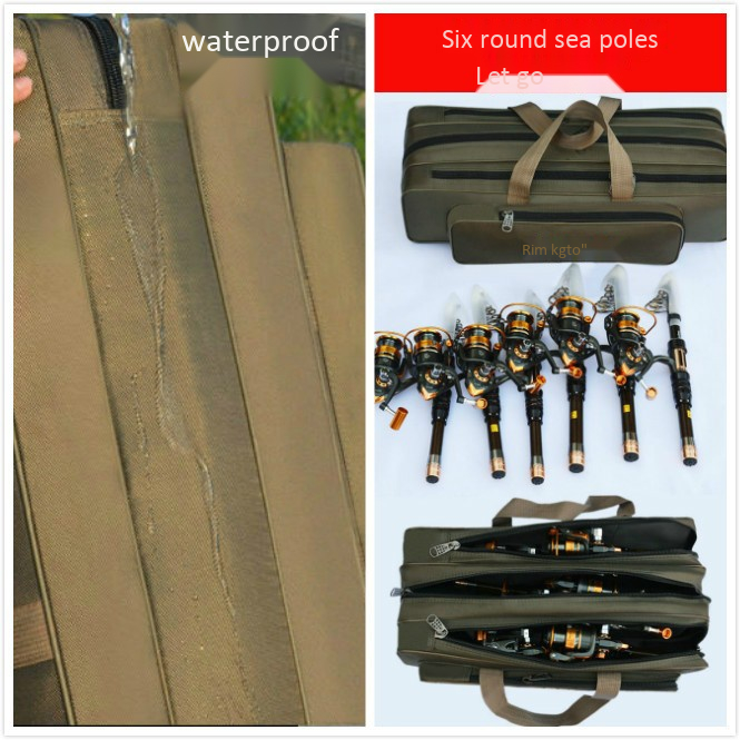 Túi đựng cần cân cá chống thấm nước bền mạnh mẽ tiện lợi
