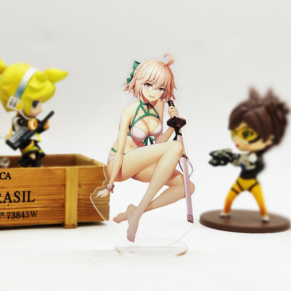 Mô hình nhân vật game fate Grand order fgo okita souji bằng acrylic chất lượng cao