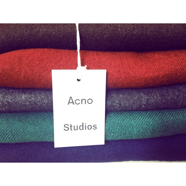 Khăn Acno dạ len ép cao cấp 