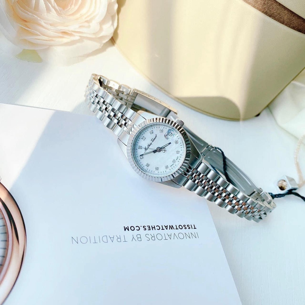 Đồng hồ nữ chính hãng Mathey Tissot D710AI - Máy quartz pin - Kính cường lực
