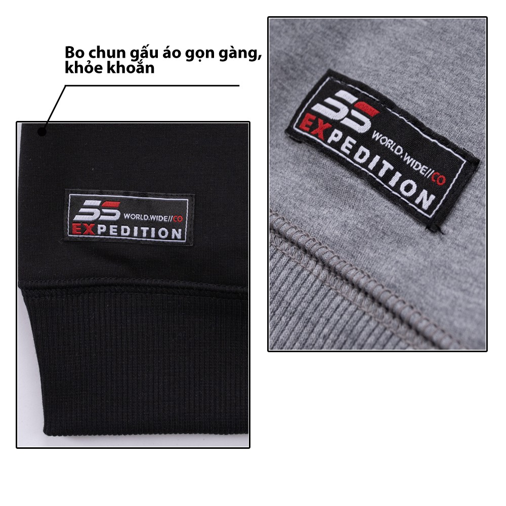 Áo Nỉ Nam 5S Cổ Tròn (5 màu), Thiết Kế In Hình Trẻ Trung, Phong Cách, Không Bai Dãn, Không Xù, Giữ Ấm Tốt (ANI21043) | BigBuy360 - bigbuy360.vn