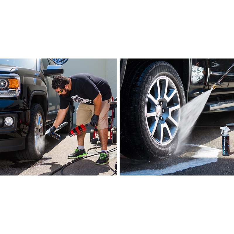 TẨY MÂM & BÁNH siêu sạch thương hiệu CHEMICAL GUYS BLUE WHEEL CLEANER - Mỹ - dung tích 3.8L