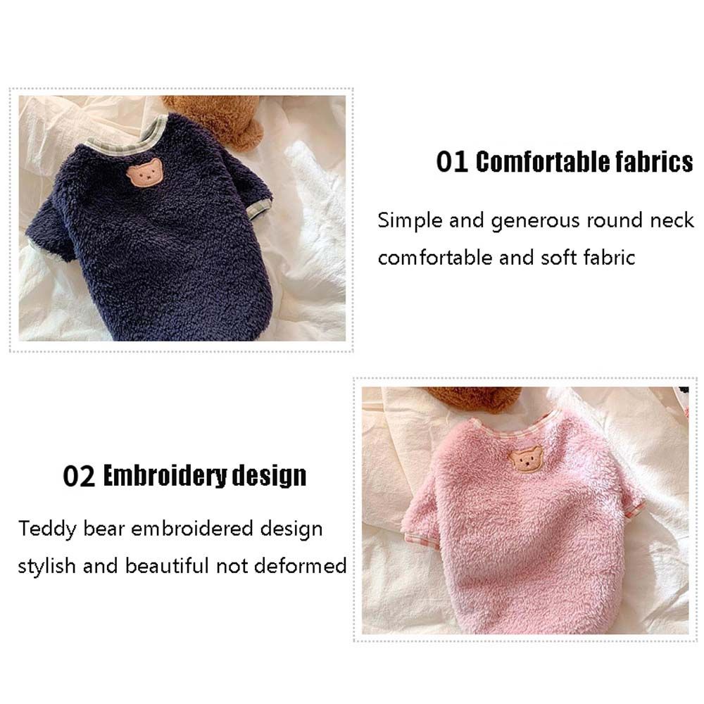 Áo khoác lông cừu mềm mại ấm áp thoải mái nhiều màu sắc lựa chọn cho thú cưng