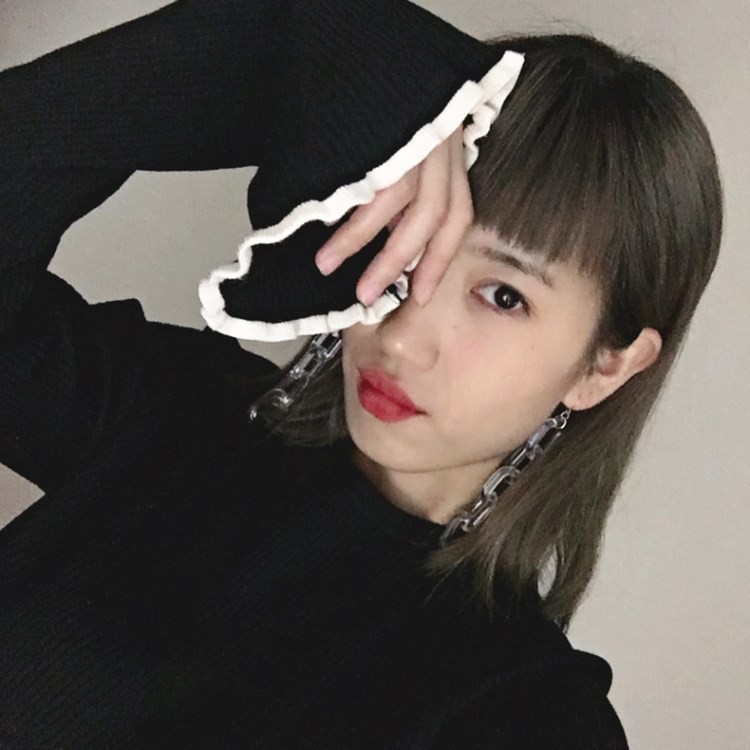 Bông Tai Dạng Móc Xích Không Đục Lỗ Trong Suốt Phong Cách Hàn Quốc 23552