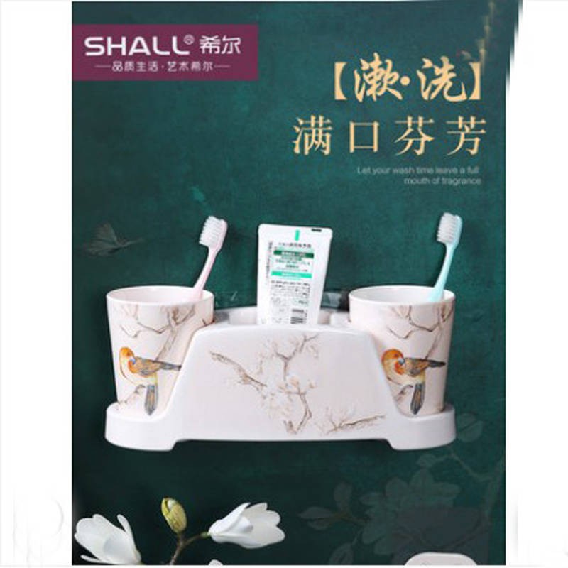 kệ lò vi sóngđời Giá để bàn chải đánh răng, dụng cụ ép kem đánh răng, không cần đục lỗ, treo tường | BigBuy360 - bigbuy360.vn