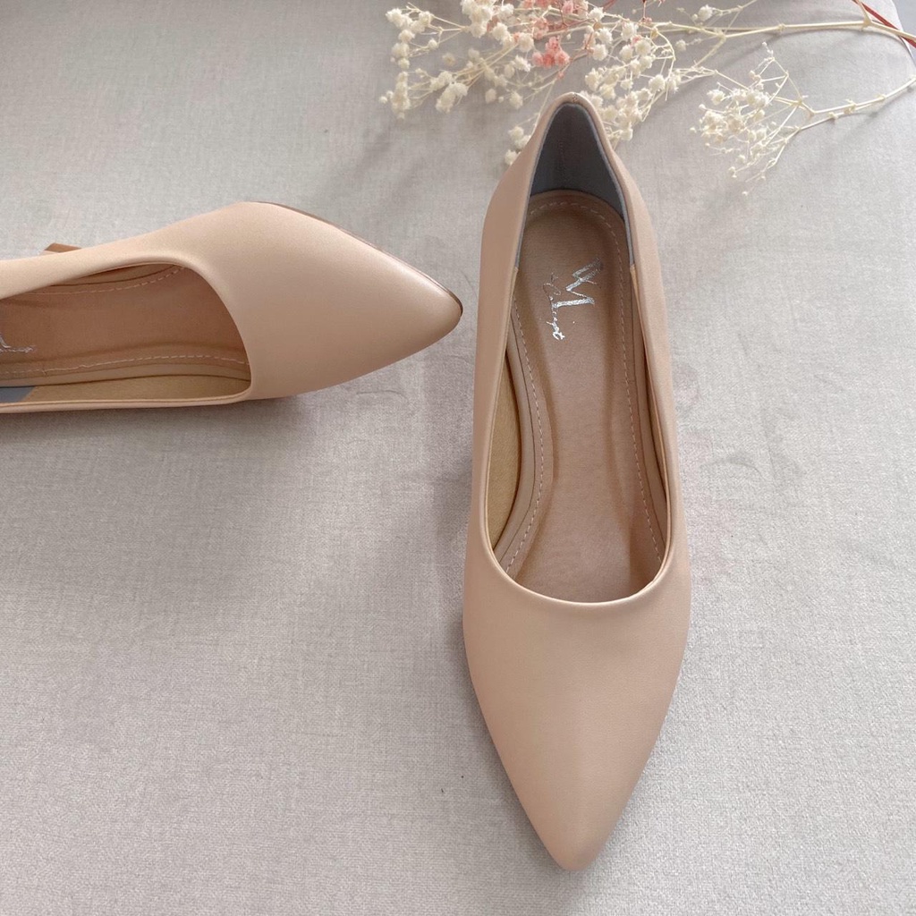 [Siêu Sale] Giày Cao Gót Bít Mũi 5CM - G0014