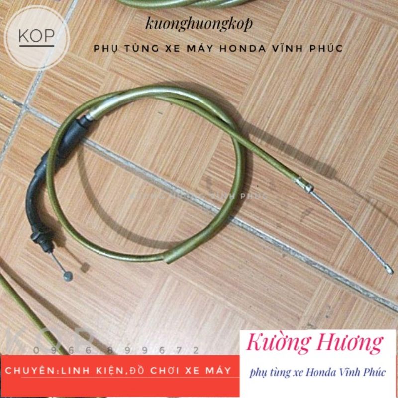 Dây Ga xe honda 67 ( mẫu Dây Ga 67 loại Ga cuốn khác phụ lỗi kẹt Ga của mẫu nguyên zin)
