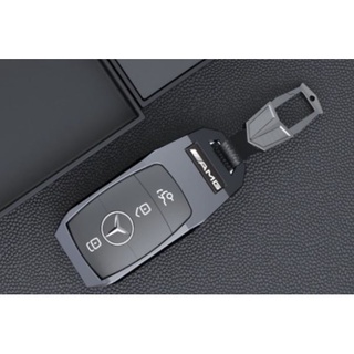 Ốp khóa Mercedes GLC, C, E, S Chìa Hình Lá