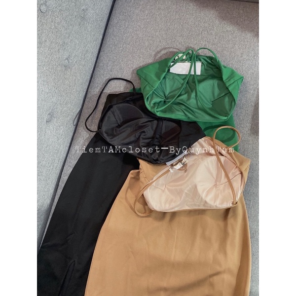 Đầm body thun gân 2 dây bảng - TK959