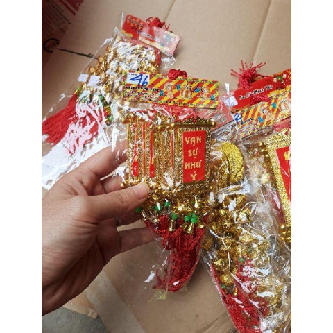 Combo mix 10 dây khác nhau treo tết liễng treo trang trí cây đào quất tết mẫu đẹp