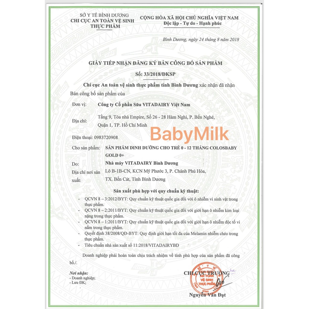 Sữa Colosbaby gold 0+ 1+ 2+ loại 1000igG (800g)