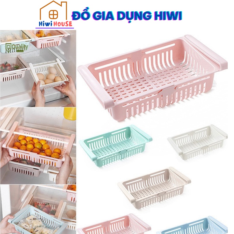 Khay Kéo Để Đồ Tủ Lạnh Chỉnh Được Kích Thước