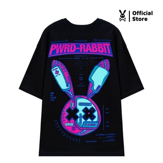 Áo Thun Unisex Bad Rabbit Power Đen 100% Cotton - Local Brand Chính Hãng