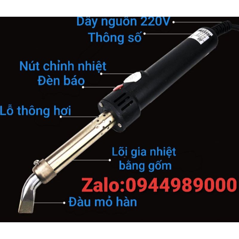 Mỏ hàn nhiệt công xuất lớn 500W WTA-500-G19