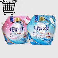 Nước giặt xả HYGIENE Thái Lan đậm đặc 1800ml 🇹🇭 xả quần áo thơm, Laundry detergent expert blossom blooming 2 trong 1