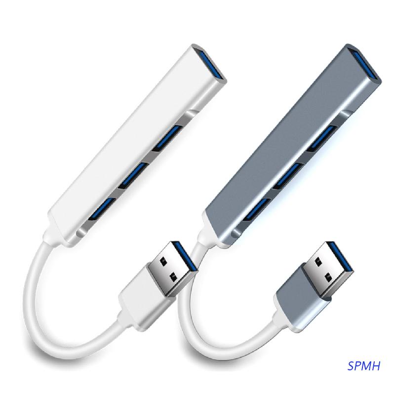 Hub mở rộng USB 3.0 1 sang 4 cổng USB mini cho laptop máy tính