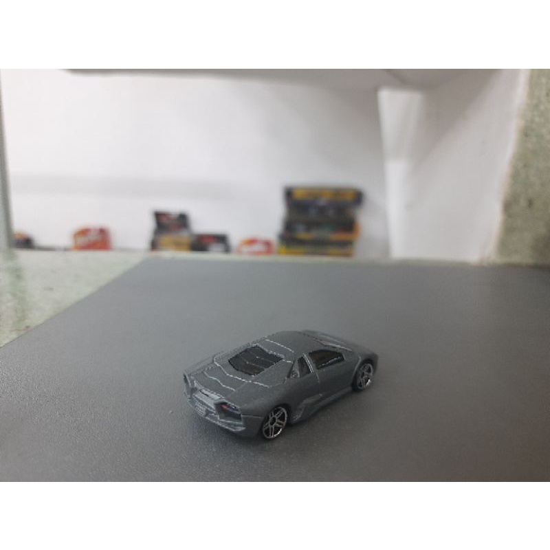 xe Hot Wheels Lamborghini Reventon grey Matt color,  hàng hiếm