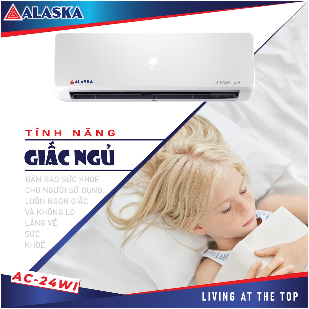 Máy Lạnh Treo Tường ALASKA INVERTER AC-24WI