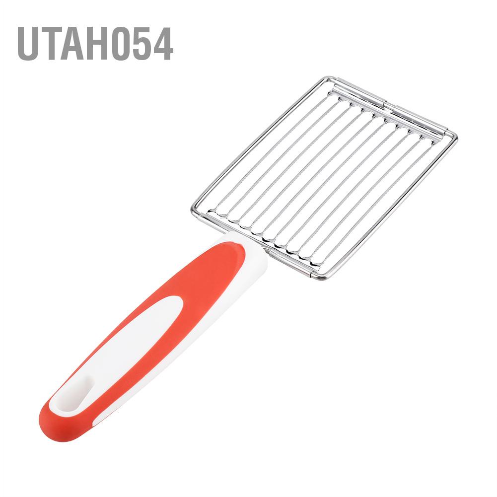 [Hàng Sẵn] Stainless Steel Luncheon Meat Cutter Ham Fruit Tomato Cheese Kitchen Soft Food Cutting Tool【Utah054】