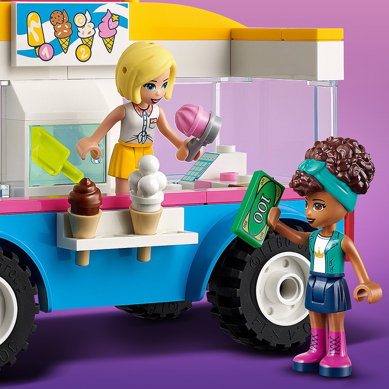 Đồ Chơi LEGO Quầy Bán Kem Di Động Của Andrea 41715 (84 chi tiết)