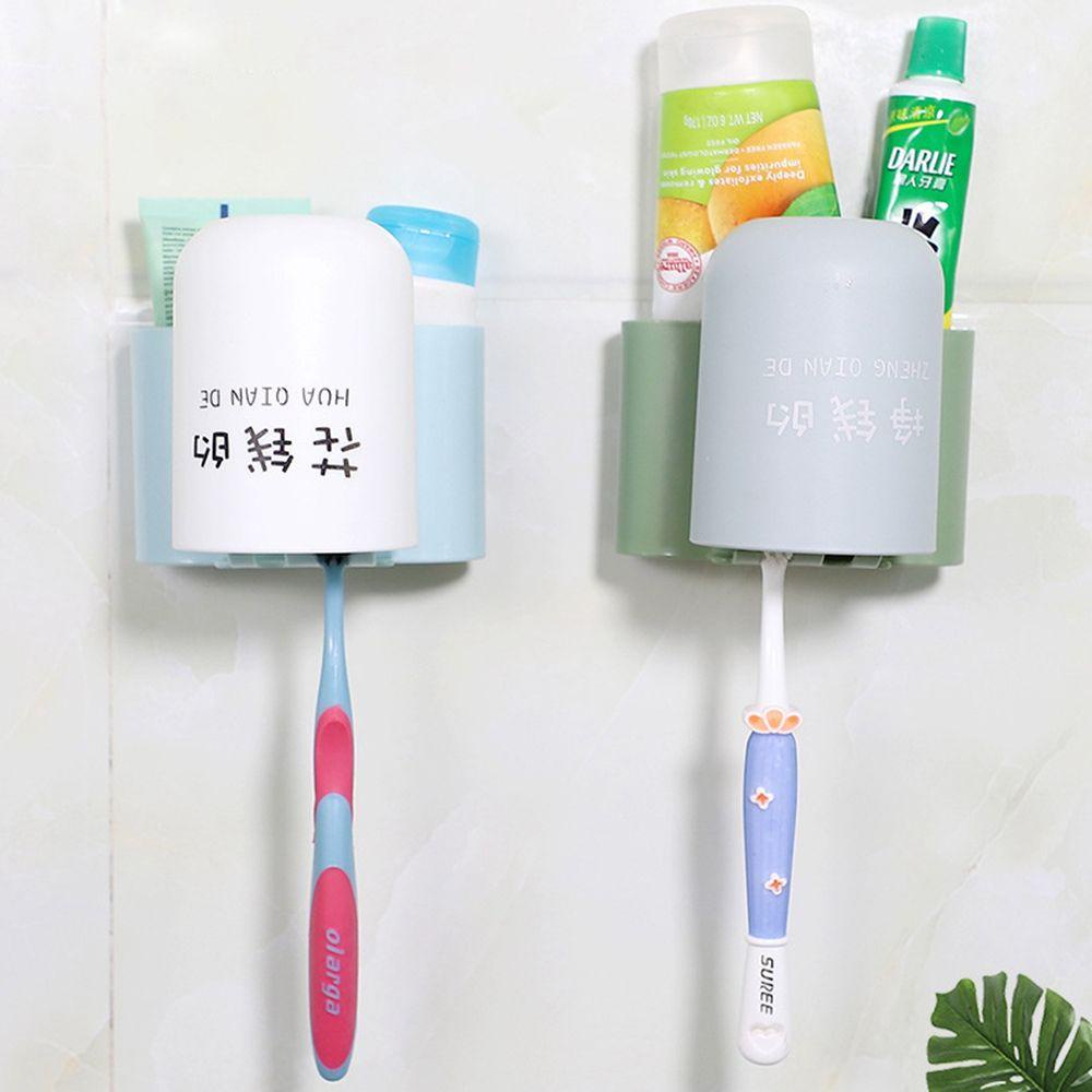 Giá Đỡ Bàn Chải Đánh Răng Gắn Tường Không Cần Đục Lỗ Tiện Dụng